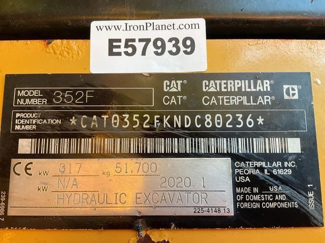 CAT 352F - Escavadora de rastos: foto 5 CAT 352F - Escavadora de rastos: foto 5