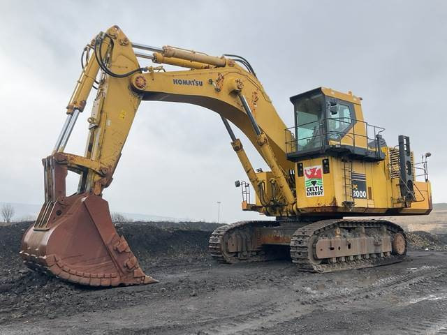 Komatsu PC2000-8 - Escavadora de rastos: foto 1 Komatsu PC2000-8 - Escavadora de rastos: foto 1