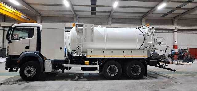 Caminhão limpa fossa MAN TGS33.400 Jetter: foto 8
