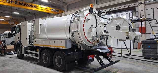 Caminhão limpa fossa MAN TGS33.400 Jetter: foto 9
