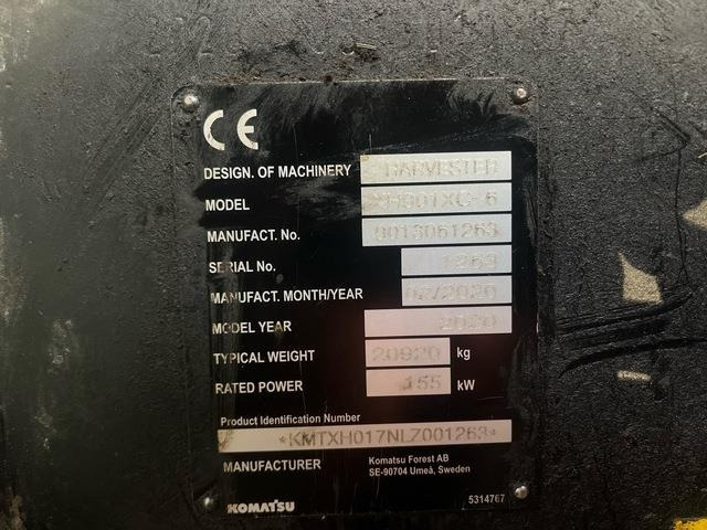 Komatsu XH901XC-6 - Harvester: foto 5 Komatsu XH901XC-6 - Harvester: foto 5