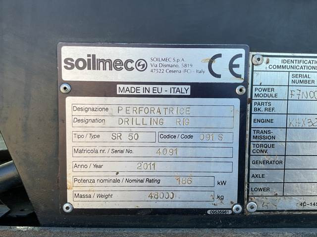 Soilmec SR50 - Bate estaca: foto 5 Soilmec SR50 - Bate estaca: foto 5
