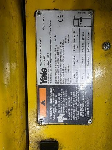 Yale ERP10RCF V2092 - Empilhadeira elétrica: foto 2 Yale ERP10RCF V2092 - Empilhadeira elétrica: foto 2