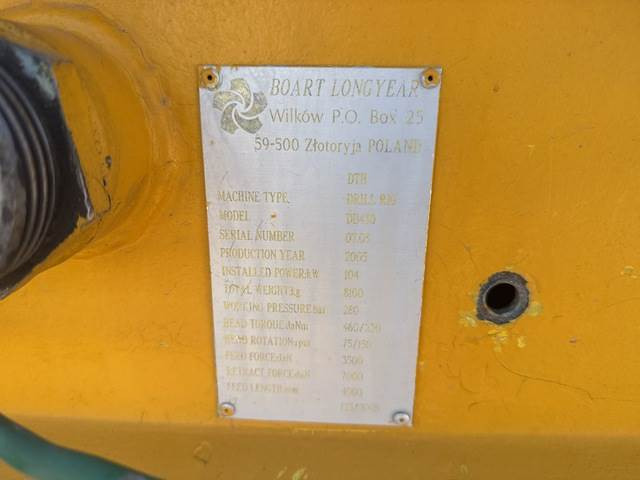Boart Longyear DB430 - Máquina de perfuração: foto 5 Boart Longyear DB430 - Máquina de perfuração: foto 5
