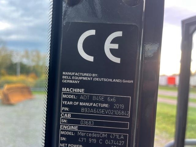 Bell B45E - Caminhão articulado: foto 5 Bell B45E - Caminhão articulado: foto 5