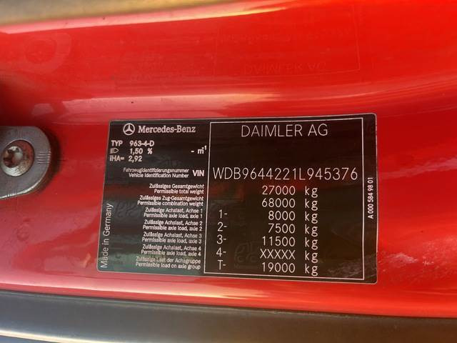 Mercedes-Benz Arocs 2751 - Tractor: foto 5 Mercedes-Benz Arocs 2751 - Tractor: foto 5