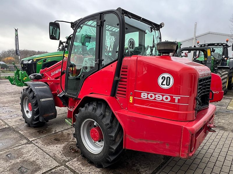 Pá carregadora telescópica Schäffer 8090T Kabine Teleskopradlader Weidemann-HV: foto 7 Pá carregadora telescópica Schäffer 8090T Kabine Teleskopradlader Weidemann-HV: foto 7