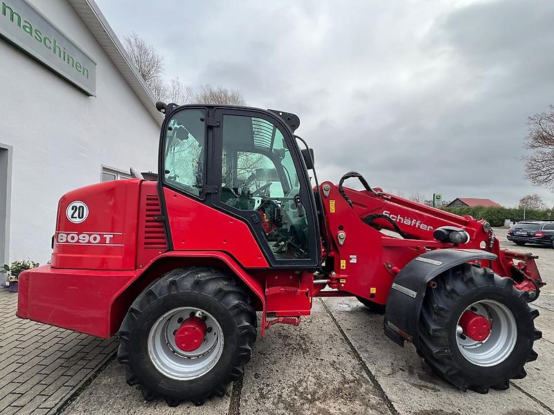 Schäffer 8090T Kabine Teleskopradlader Weidemann-HV - Pá carregadora telescópica: foto 4 Schäffer 8090T Kabine Teleskopradlader Weidemann-HV - Pá carregadora telescópica: foto 4