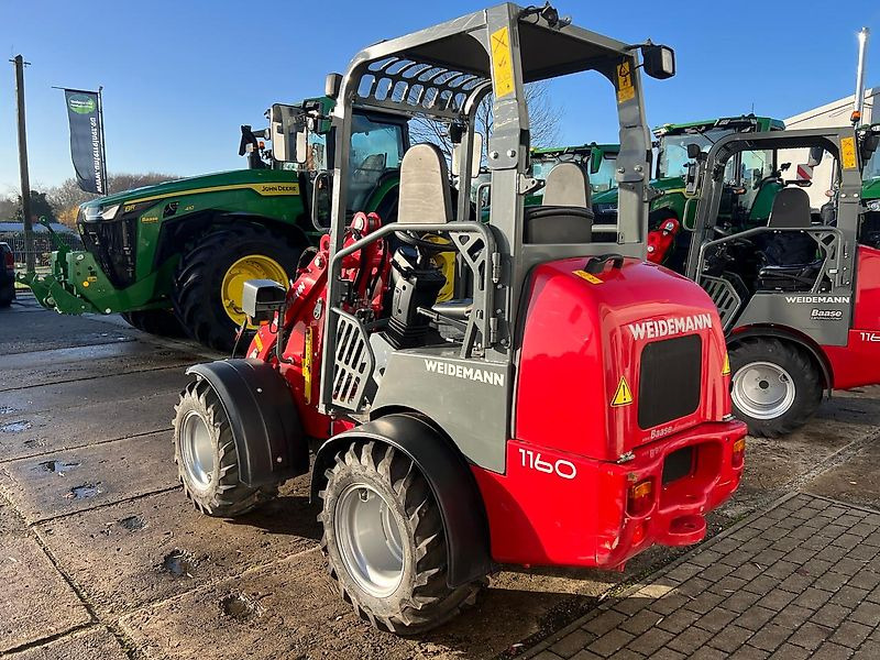 Carregadora articulada Weidemann 1160 Hoftrac StVZO Beleuchtung: foto 8