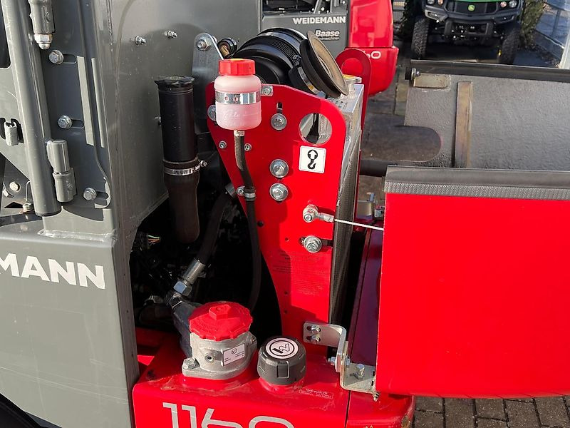 Carregadora articulada Weidemann 1160 Hoftrac StVZO Beleuchtung: foto 14