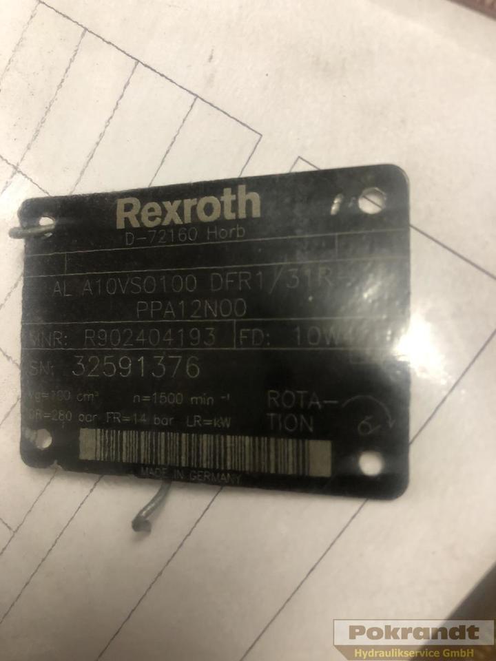 Rexroth A10VSO100DFR1 31R PPA12N00 - Bomba hidráulica: foto 2 Rexroth A10VSO100DFR1 31R PPA12N00 - Bomba hidráulica: foto 2