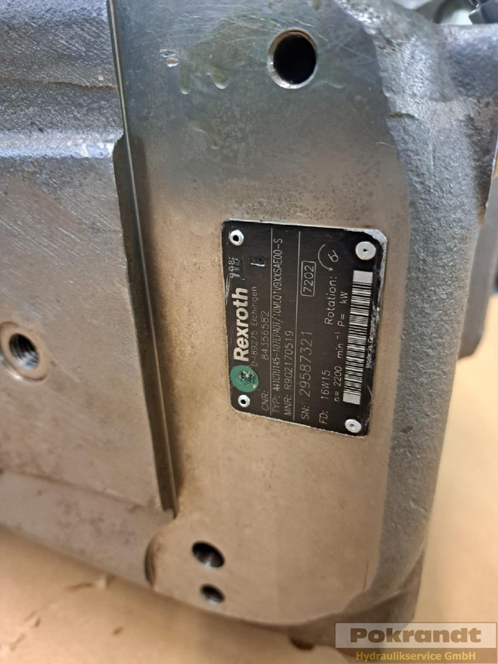 Rexroth Kompaktaggregat für ZF Getriebe A41CTU145-107EPA0T/10MLQ1V9XXSAE00-S - Transmissão por Máquina agrícola: foto 2 Rexroth Kompaktaggregat für ZF Getriebe A41CTU145-107EPA0T/10MLQ1V9XXSAE00-S - Transmissão por Máquina agrícola: foto 2