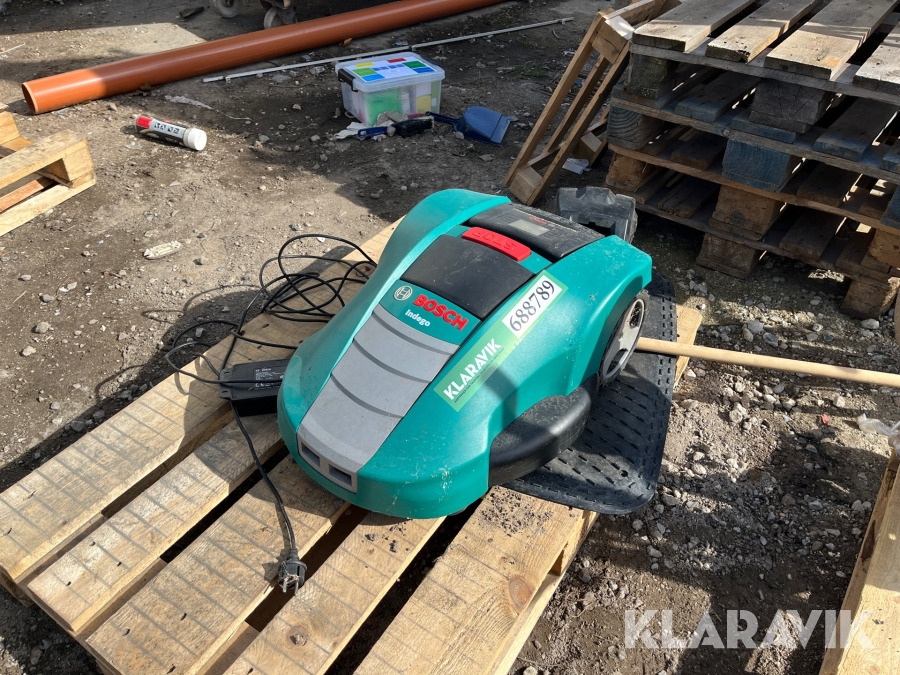 Cortador de grama Græsslåmaskine Bosch Indego robotklipper: foto 1