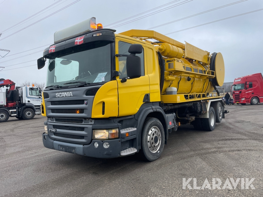 Slamsuger Scania P340 - Caminhão limpa fossa: foto 1 Slamsuger Scania P340 - Caminhão limpa fossa: foto 1