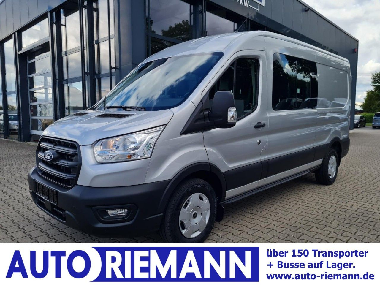 Ford Transit 3,5t Kasten Doka TDCi L3 Trend AHK PDC K - Furgão, Carrinha cabine dupla: foto 1 Ford Transit 3,5t Kasten Doka TDCi L3 Trend AHK PDC K - Furgão, Carrinha cabine dupla: foto 1