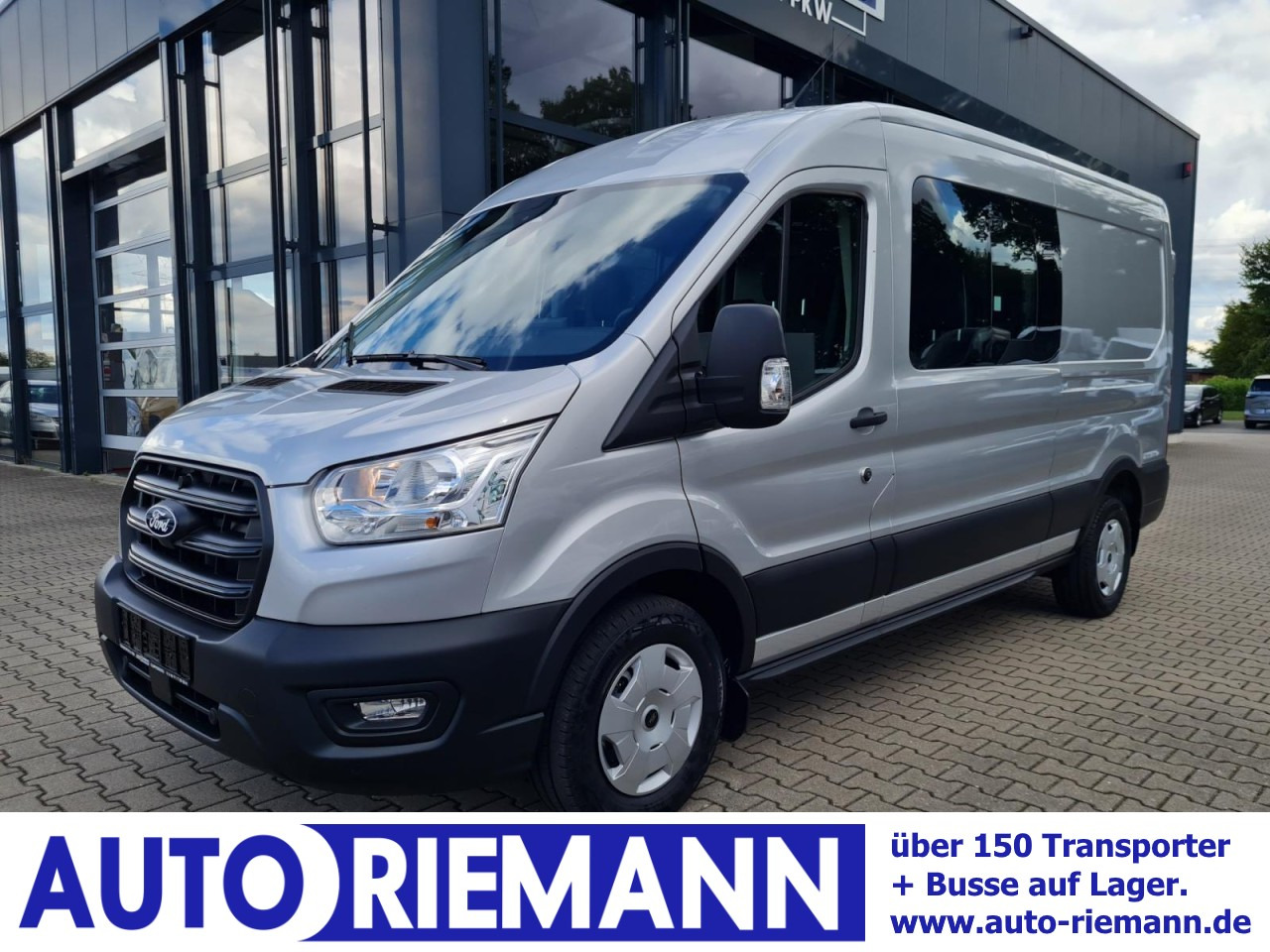 Ford Transit 3,5t Kasten Doka TDCi L3 Trend AHK PDC KAMERA - Furgão, Carrinha cabine dupla: foto 1 Ford Transit 3,5t Kasten Doka TDCi L3 Trend AHK PDC KAMERA - Furgão, Carrinha cabine dupla: foto 1