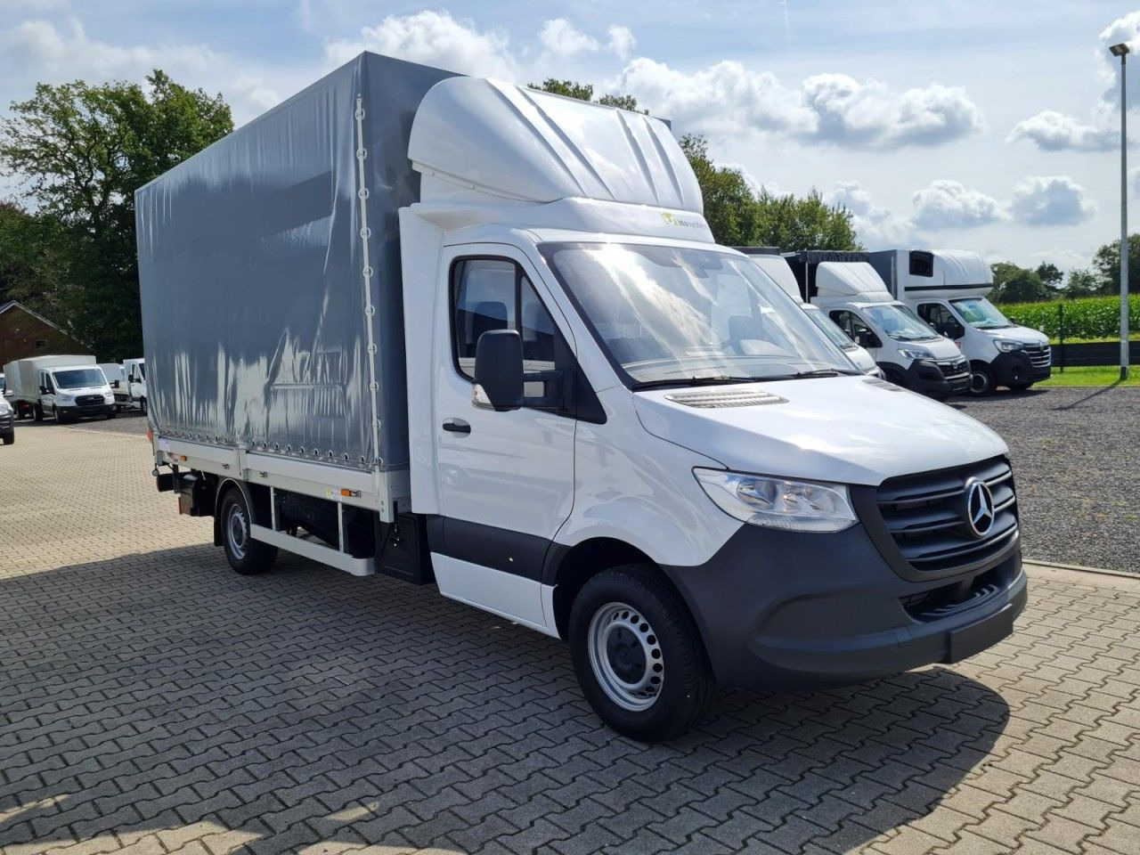 Mercedes-Benz Sprinter 315 Cdi Pritsche Schiebe Plane LBW KLIM - Carrinha de lona: foto 4 Mercedes-Benz Sprinter 315 Cdi Pritsche Schiebe Plane LBW KLIM - Carrinha de lona: foto 4