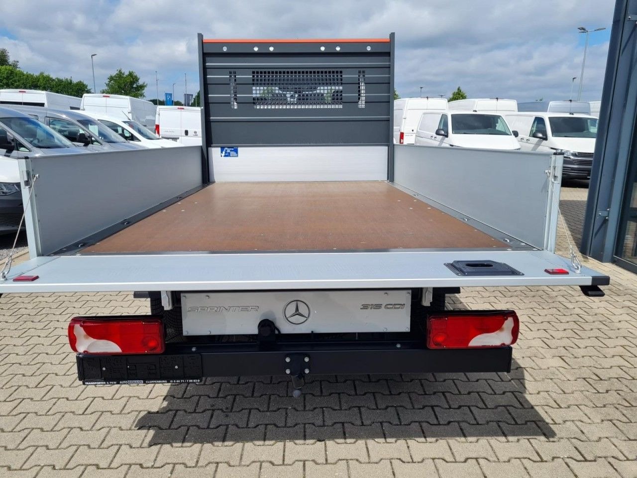 Mercedes-Benz Sprinter 315 DOKA CDI Lang L3 RWD AHK 3,5t - Carrinha de caixa aberta, Carrinha cabine dupla: foto 5 Mercedes-Benz Sprinter 315 DOKA CDI Lang L3 RWD AHK 3,5t - Carrinha de caixa aberta, Carrinha cabine dupla: foto 5