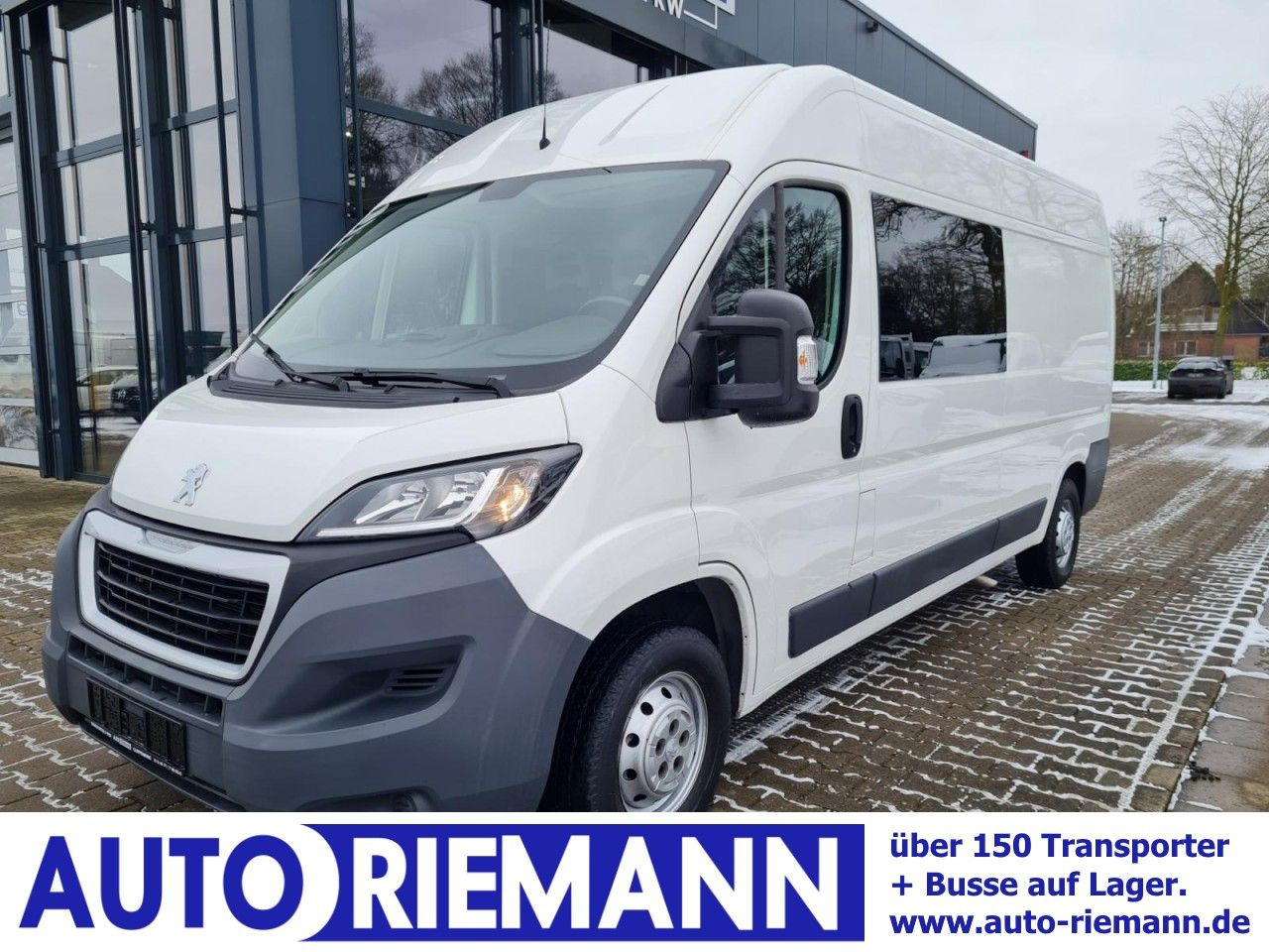 Peugeot Boxer Kasten L3H2 Doka 6-Sitze AHK PDC KLIMA - Furgão compacto, Carrinha cabine dupla: foto 1 Peugeot Boxer Kasten L3H2 Doka 6-Sitze AHK PDC KLIMA - Furgão compacto, Carrinha cabine dupla: foto 1