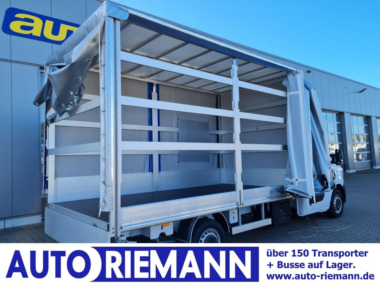 Renault Master 3,5t Pritsche Schiebe Plane ERGO KLIMA TE - Carrinha de lona: foto 1 Renault Master 3,5t Pritsche Schiebe Plane ERGO KLIMA TE - Carrinha de lona: foto 1
