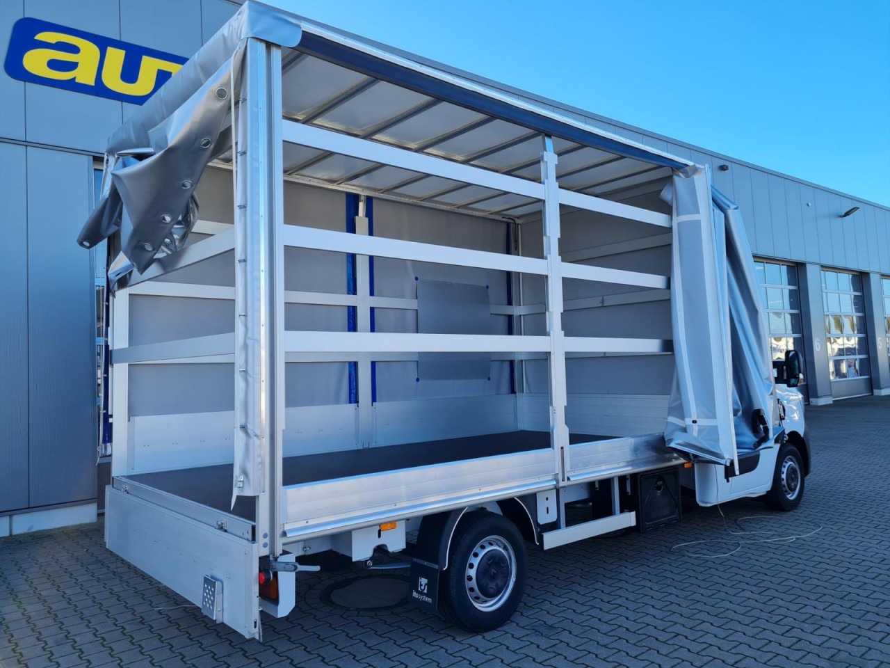 Renault Master 3,5t Pritsche Schiebe Plane ERGO KLIMA TEMPO - Carrinha de lona: foto 4 Renault Master 3,5t Pritsche Schiebe Plane ERGO KLIMA TEMPO - Carrinha de lona: foto 4