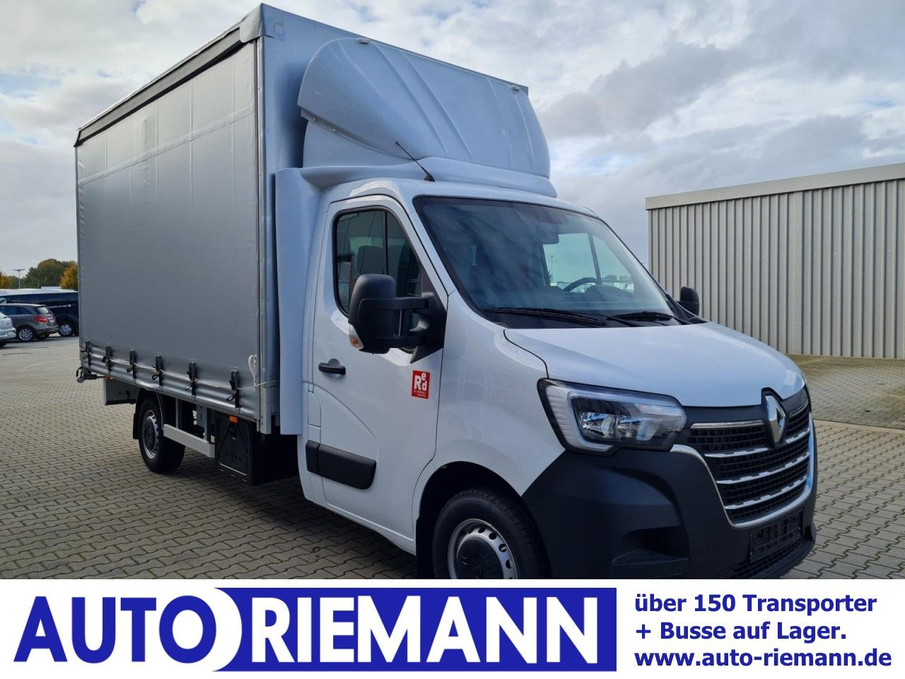 Renault Master 3,5t Pritsche Schiebe Plane ERGO TEMPOMAT - Carrinha de lona: foto 1 Renault Master 3,5t Pritsche Schiebe Plane ERGO TEMPOMAT - Carrinha de lona: foto 1