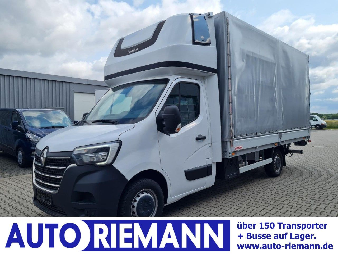 Renault Master 3,5t Pritsche dCi Plane Schlafkab. LBW - Carrinha de lona: foto 1 Renault Master 3,5t Pritsche dCi Plane Schlafkab. LBW - Carrinha de lona: foto 1