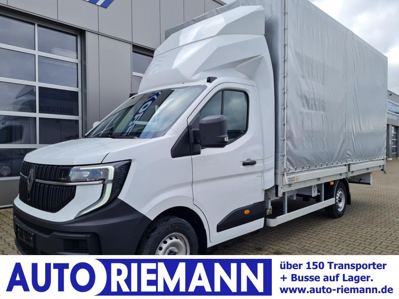 Renault Master 35 New Pritsche Plane 10 Paletten PDC TEM - Carrinha de lona: foto 1 Renault Master 35 New Pritsche Plane 10 Paletten PDC TEM - Carrinha de lona: foto 1