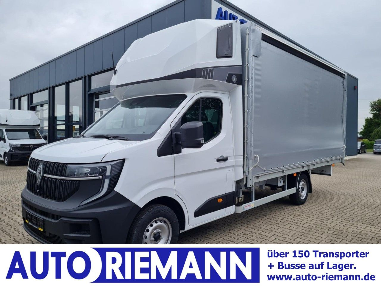 Renault Master 35 Pritsche Schiebe Plane Schlafkab Luftf - Carrinha de lona: foto 1 Renault Master 35 Pritsche Schiebe Plane Schlafkab Luftf - Carrinha de lona: foto 1