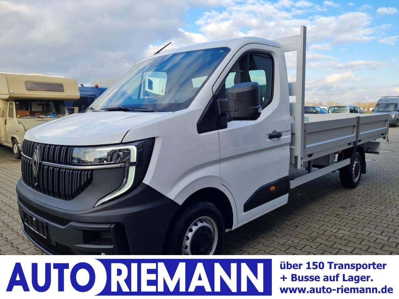 Renault Master New 35 Pritsche lang KLIMA KOMFORT TEMPOM - Carrinha de caixa aberta: foto 1 Renault Master New 35 Pritsche lang KLIMA KOMFORT TEMPOM - Carrinha de caixa aberta: foto 1