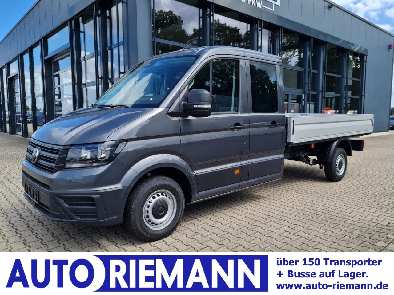 Volkswagen Crafter 35 DOKA 7-Sitze Maxi L4 KLIMA TEMPOMAT - Carrinha de caixa aberta: foto 1 Volkswagen Crafter 35 DOKA 7-Sitze Maxi L4 KLIMA TEMPOMAT - Carrinha de caixa aberta: foto 1