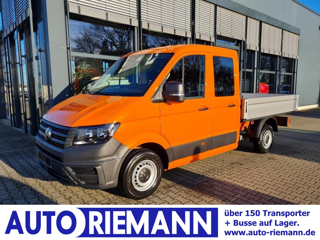 Volkswagen Crafter 35 Doka 7-Sitze MR AHK KLIMA PDC TEMPOMAT - Carrinha de caixa aberta, Carrinha cabine dupla: foto 1 Volkswagen Crafter 35 Doka 7-Sitze MR AHK KLIMA PDC TEMPOMAT - Carrinha de caixa aberta, Carrinha cabine dupla: foto 1