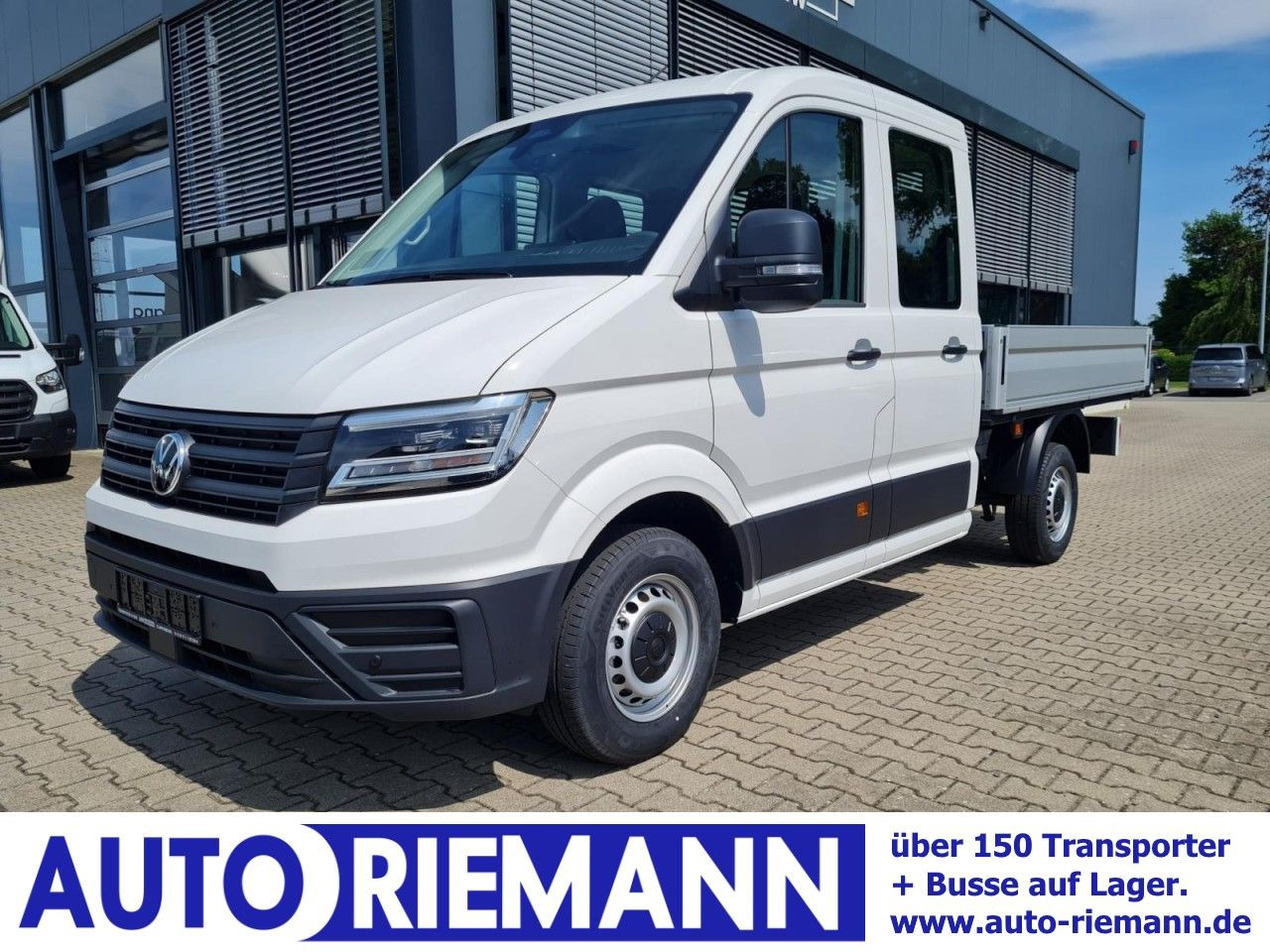 Volkswagen Crafter 35 Doka TDI MR LED KLIMA TEMPOMAT - Carrinha de caixa aberta, Carrinha cabine dupla: foto 1 Volkswagen Crafter 35 Doka TDI MR LED KLIMA TEMPOMAT - Carrinha de caixa aberta, Carrinha cabine dupla: foto 1