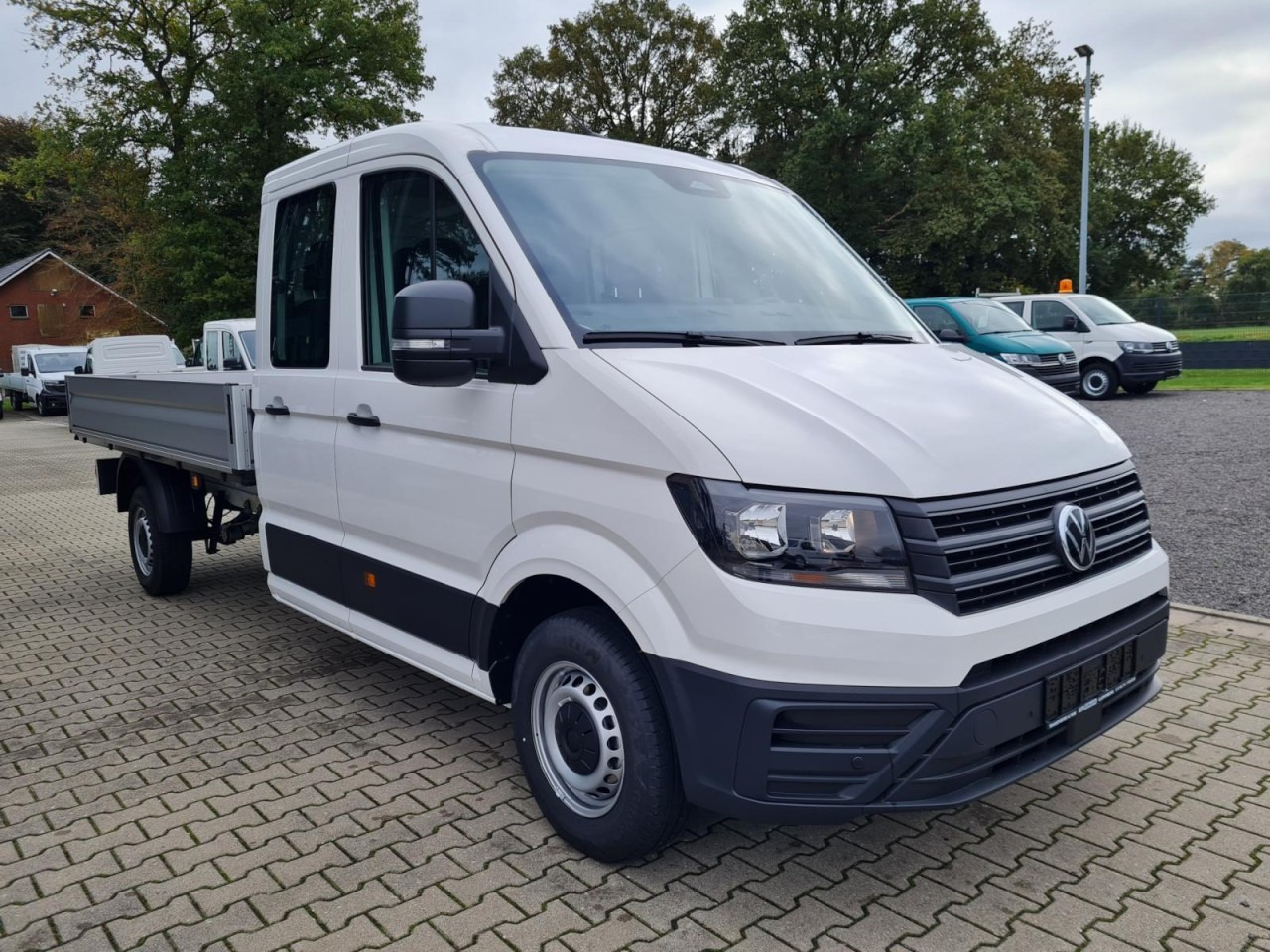 Volkswagen Crafter 35 Doka TDI Pritsche L4 AHK Komfortsitz - Carrinha de caixa aberta, Carrinha cabine dupla: foto 3 Volkswagen Crafter 35 Doka TDI Pritsche L4 AHK Komfortsitz - Carrinha de caixa aberta, Carrinha cabine dupla: foto 3