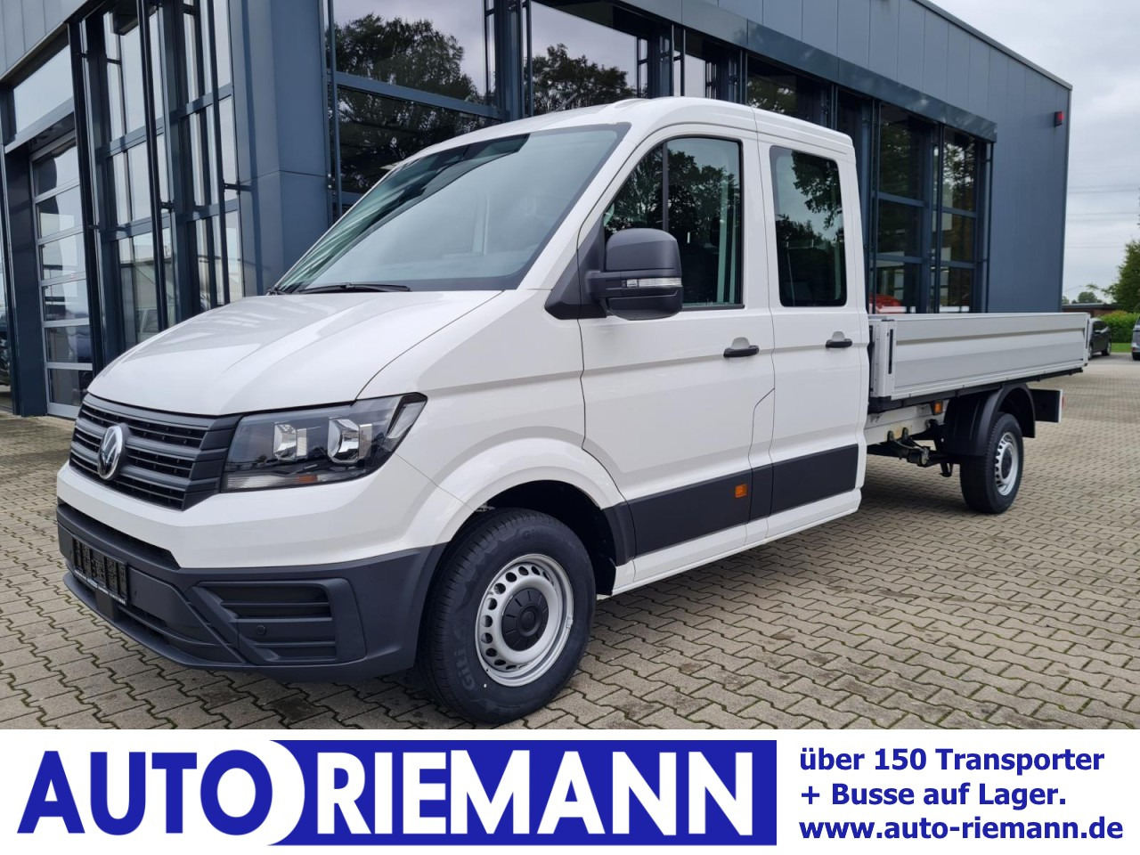 Volkswagen Crafter 35 Doka TDI Pritsche lang L4 KLIMA TEMPOMAT - Carrinha de caixa aberta, Carrinha cabine dupla: foto 1 Volkswagen Crafter 35 Doka TDI Pritsche lang L4 KLIMA TEMPOMAT - Carrinha de caixa aberta, Carrinha cabine dupla: foto 1