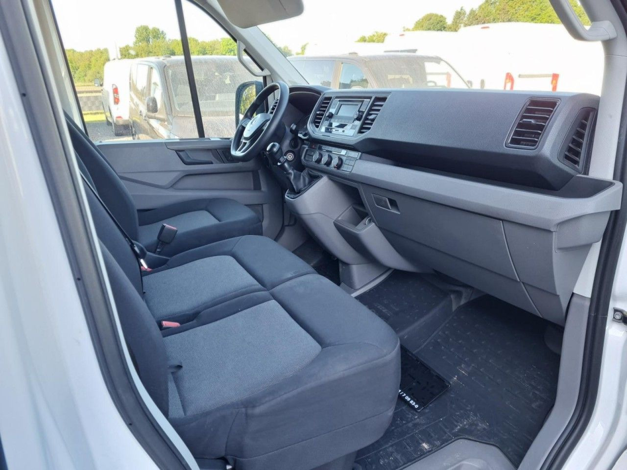 Carrinha de caixa aberta, Carrinha cabine dupla Volkswagen Crafter 35 Doka TDI lang AHK Klima: foto 13