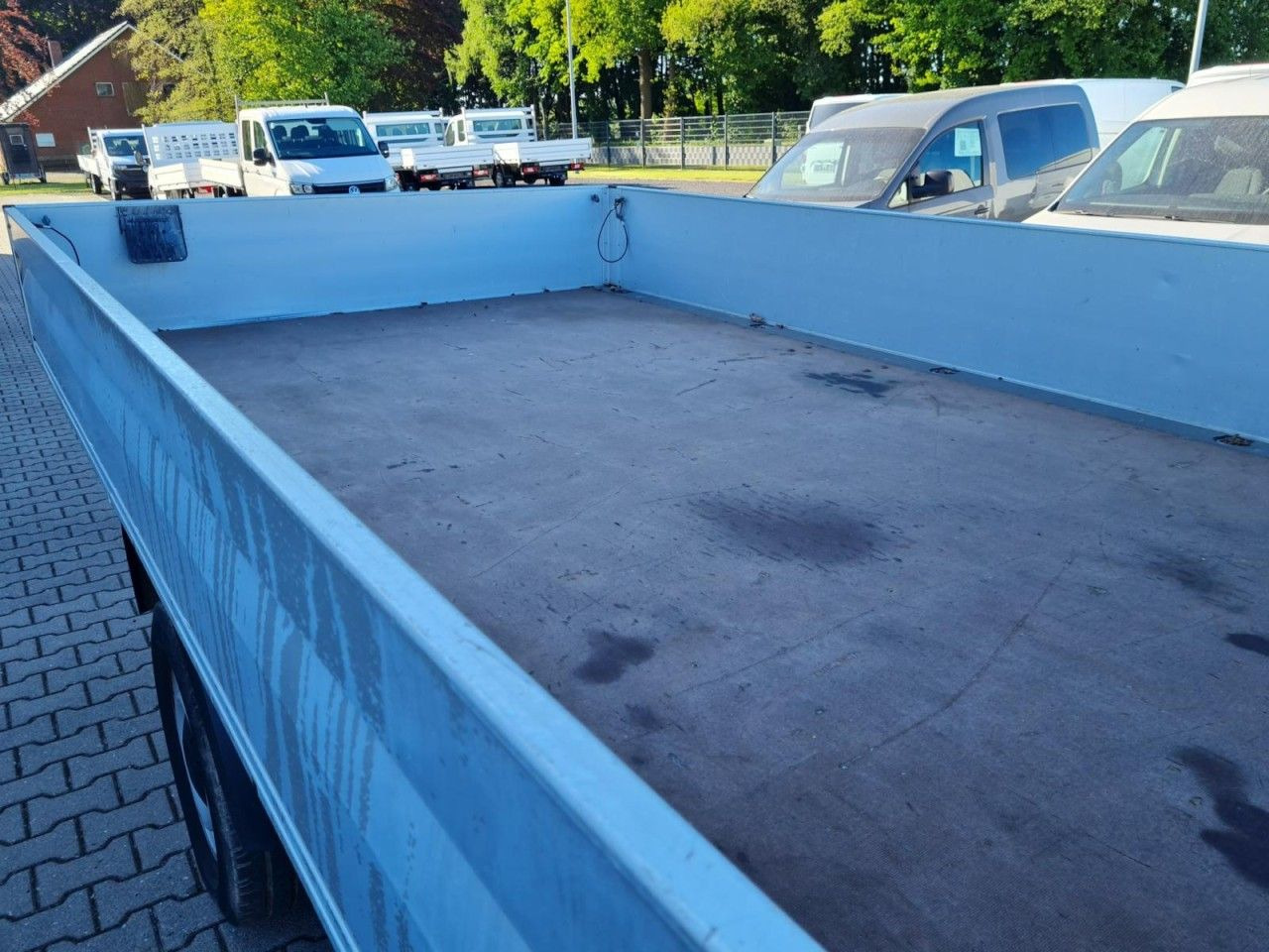 Carrinha de caixa aberta, Carrinha cabine dupla Volkswagen Crafter 35 Doka TDI lang AHK Klima: foto 18