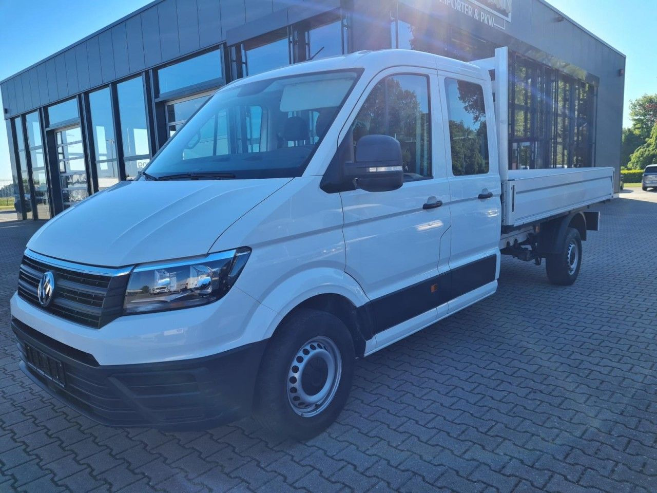 Volkswagen Crafter 35 Doka TDI lang AHK Klima - Carrinha de caixa aberta, Carrinha cabine dupla: foto 3 Volkswagen Crafter 35 Doka TDI lang AHK Klima - Carrinha de caixa aberta, Carrinha cabine dupla: foto 3