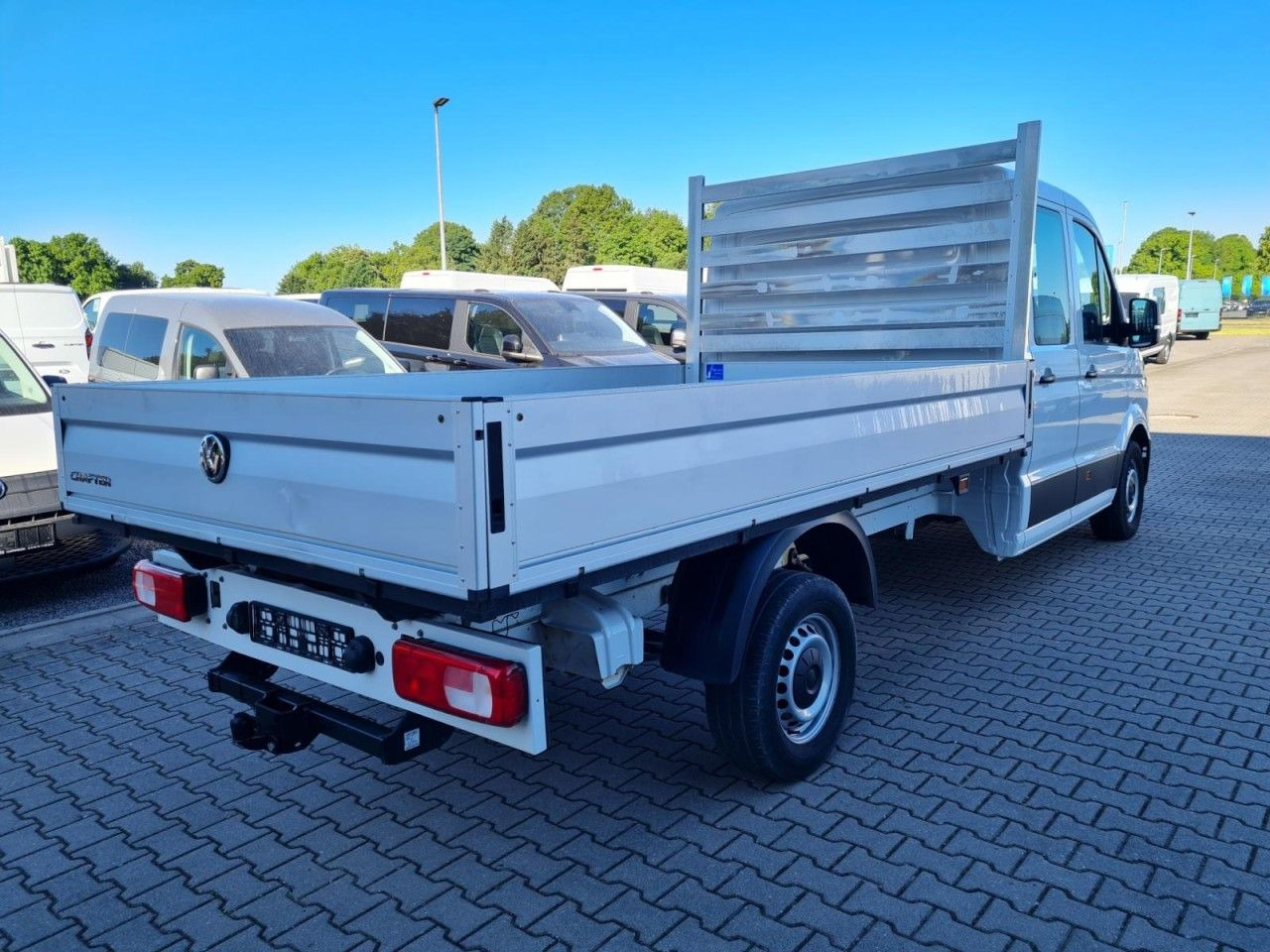 Volkswagen Crafter 35 Doka TDI lang AHK Klima - Carrinha de caixa aberta, Carrinha cabine dupla: foto 4 Volkswagen Crafter 35 Doka TDI lang AHK Klima - Carrinha de caixa aberta, Carrinha cabine dupla: foto 4