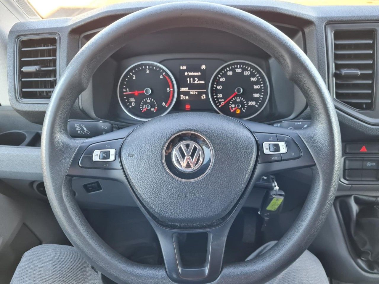 Carrinha de caixa aberta, Carrinha cabine dupla Volkswagen Crafter 35 Doka TDI lang AHK Klima: foto 9