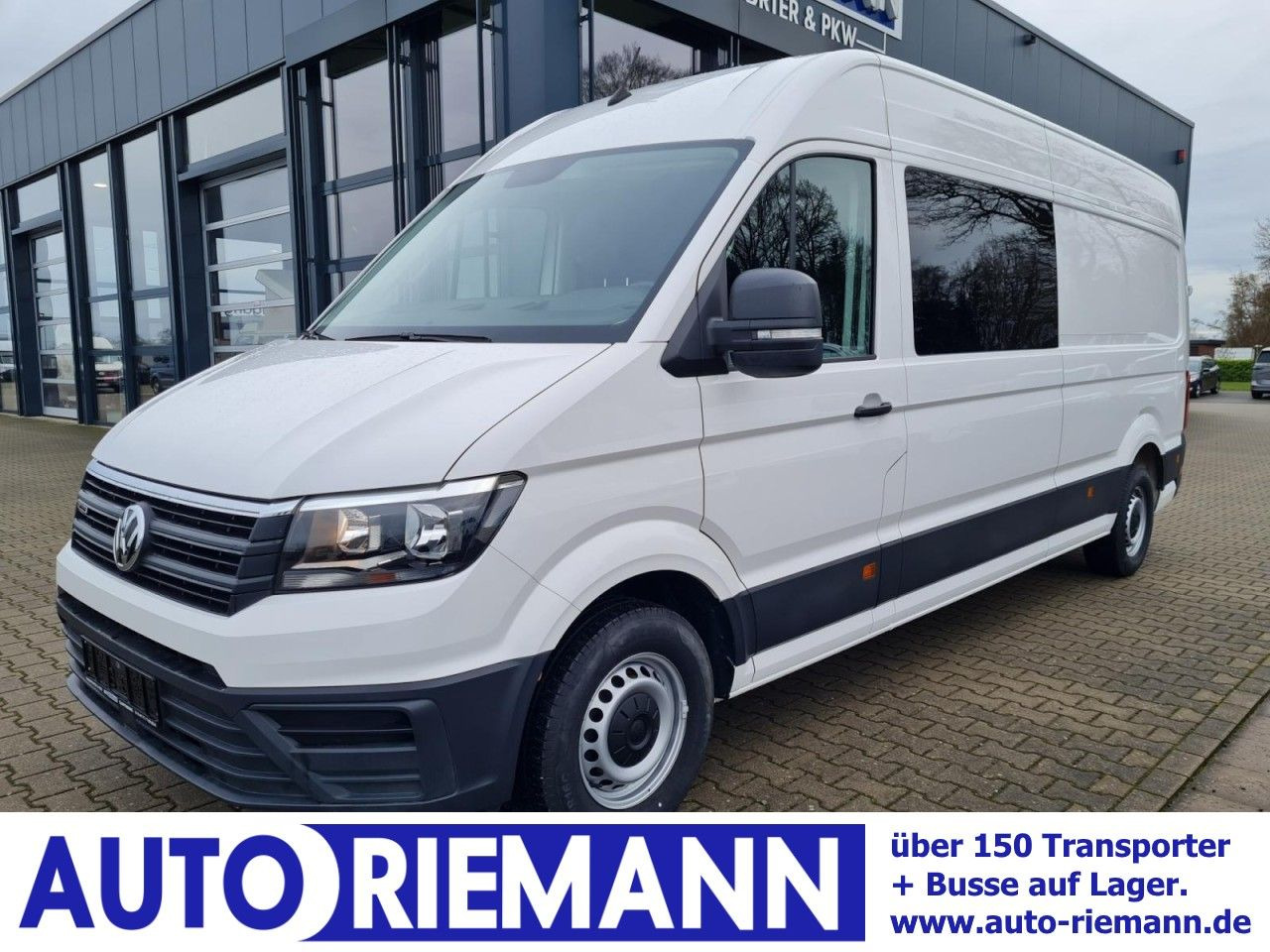 Volkswagen Crafter 35 Kasten 4MOTION L4H3 Plus Doka 7-Sitze - Furgão, Carrinha cabine dupla: foto 1 Volkswagen Crafter 35 Kasten 4MOTION L4H3 Plus Doka 7-Sitze - Furgão, Carrinha cabine dupla: foto 1