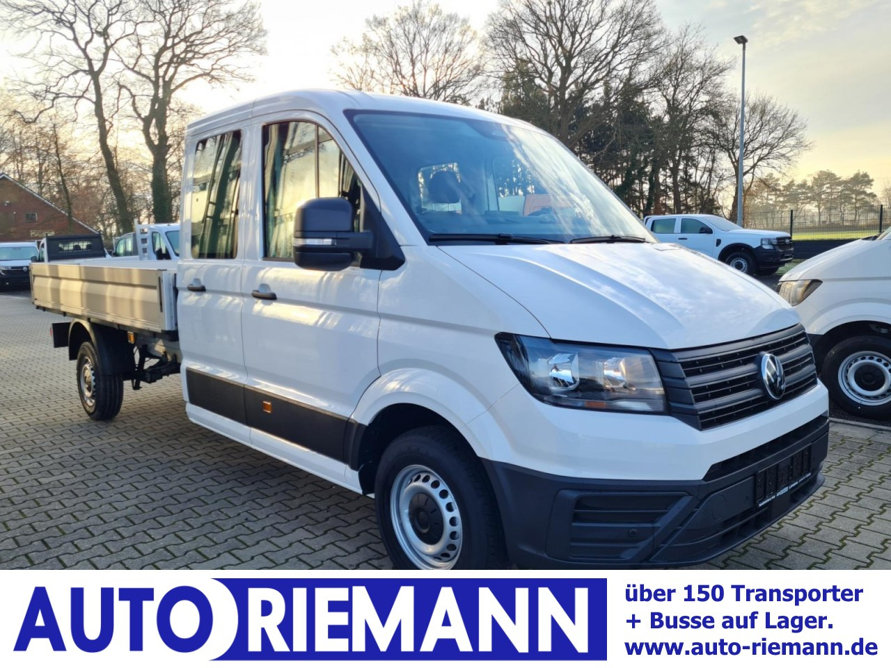 Volkswagen Crafter 35 Pritsche Doka TDI L4 KLIMA PDC TEMPOMAT - Carrinha de caixa aberta, Carrinha cabine dupla: foto 1 Volkswagen Crafter 35 Pritsche Doka TDI L4 KLIMA PDC TEMPOMAT - Carrinha de caixa aberta, Carrinha cabine dupla: foto 1