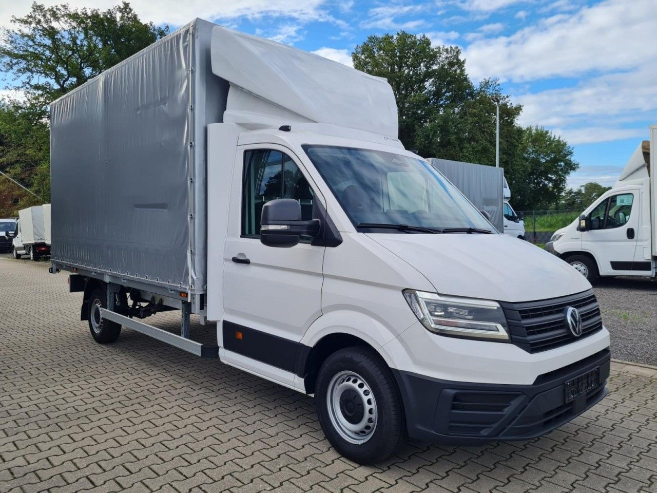 Volkswagen Crafter 35 TDI Pritsche Schiebe Plane ERGO LED T - Carrinha de lona: foto 4 Volkswagen Crafter 35 TDI Pritsche Schiebe Plane ERGO LED T - Carrinha de lona: foto 4
