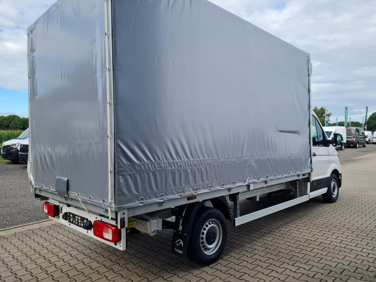 Volkswagen Crafter 35 TDI Pritsche Schiebe Plane ERGO LED T - Carrinha de lona: foto 5 Volkswagen Crafter 35 TDI Pritsche Schiebe Plane ERGO LED T - Carrinha de lona: foto 5
