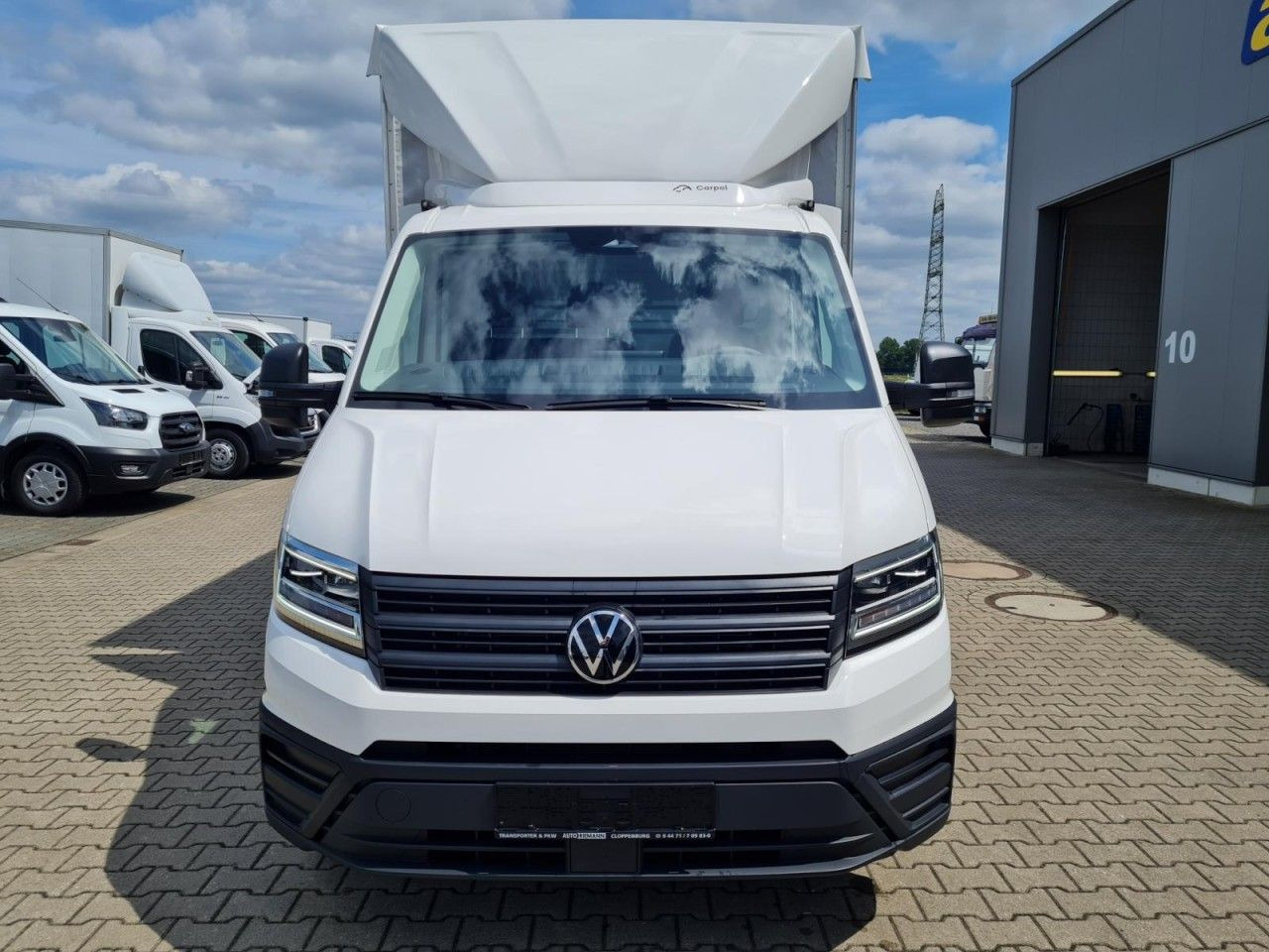 Volkswagen Crafter 35 TDI Pritsche Schiebe Plane LED TEMPOM - Carrinha de lona: foto 2 Volkswagen Crafter 35 TDI Pritsche Schiebe Plane LED TEMPOM - Carrinha de lona: foto 2
