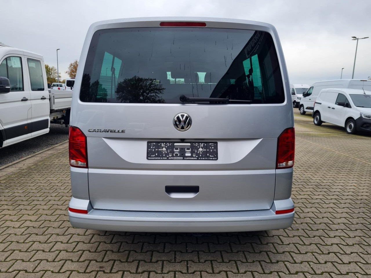 Minibus, Furgão de passageiros Volkswagen T6.1 Caravelle TDI lang 9 Sitzer 2 Schiebetüren Trendl.: foto 6