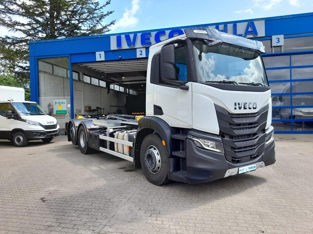 Camião polibenne Iveco AD280X46Y/PS ON PALFINGER Lenk Lift: foto 10