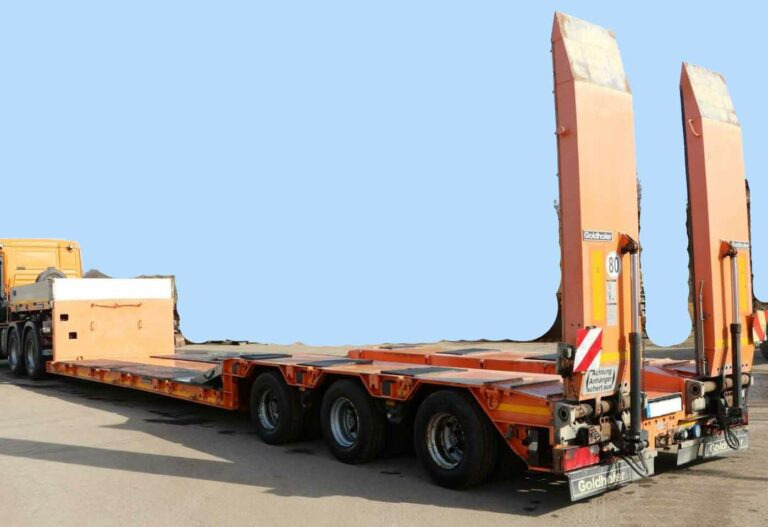 Goldhofer STZ-TL3-34/80 – low-bed trailer / Tiefbett-Tieflader - Reboque baixa: foto 1 Goldhofer STZ-TL3-34/80 – low-bed trailer / Tiefbett-Tieflader - Reboque baixa: foto 1