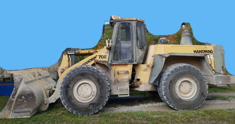 Hanomag 70E – wheel loader / Radlader - Pá carregadora de rodas: foto 1 Hanomag 70E – wheel loader / Radlader - Pá carregadora de rodas: foto 1