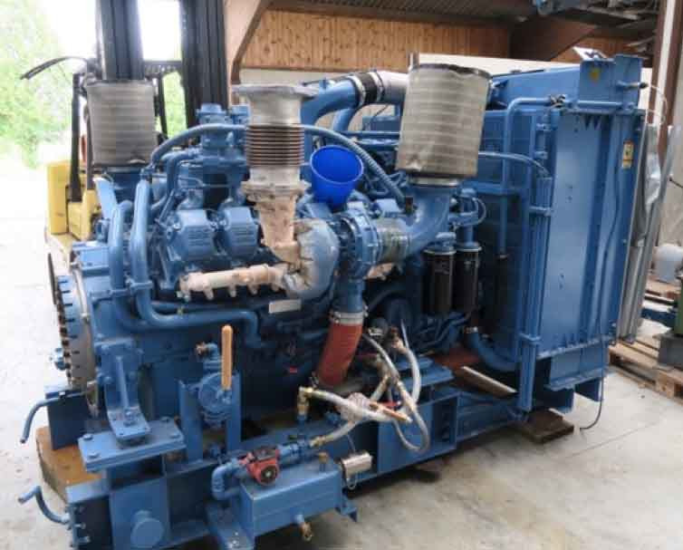 MTU 660 KVA – Electric generator / Stromgenerator - Gerador elétrico: foto 1 MTU 660 KVA – Electric generator / Stromgenerator - Gerador elétrico: foto 1